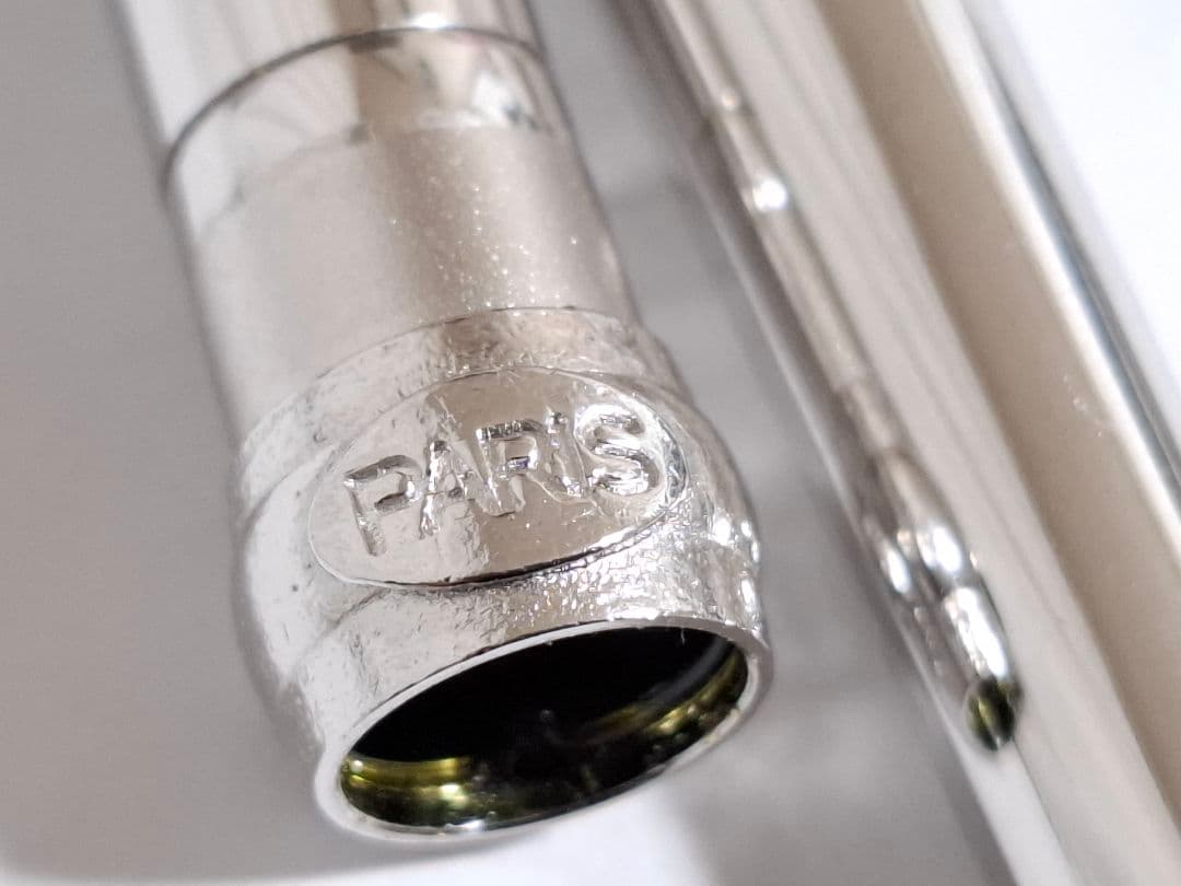 未使用　renoma PARIS レノマ　万年筆　ロジウム仕上げ　14K　細字