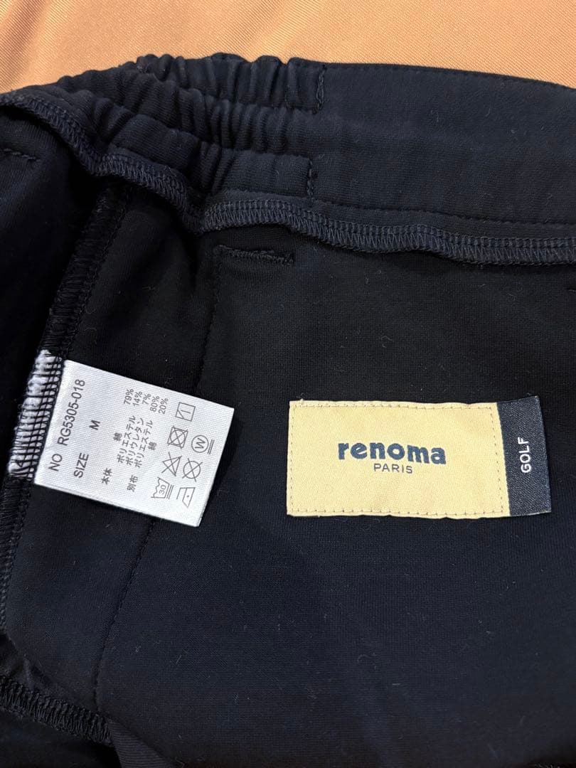 renoma golf ストレートパンツM