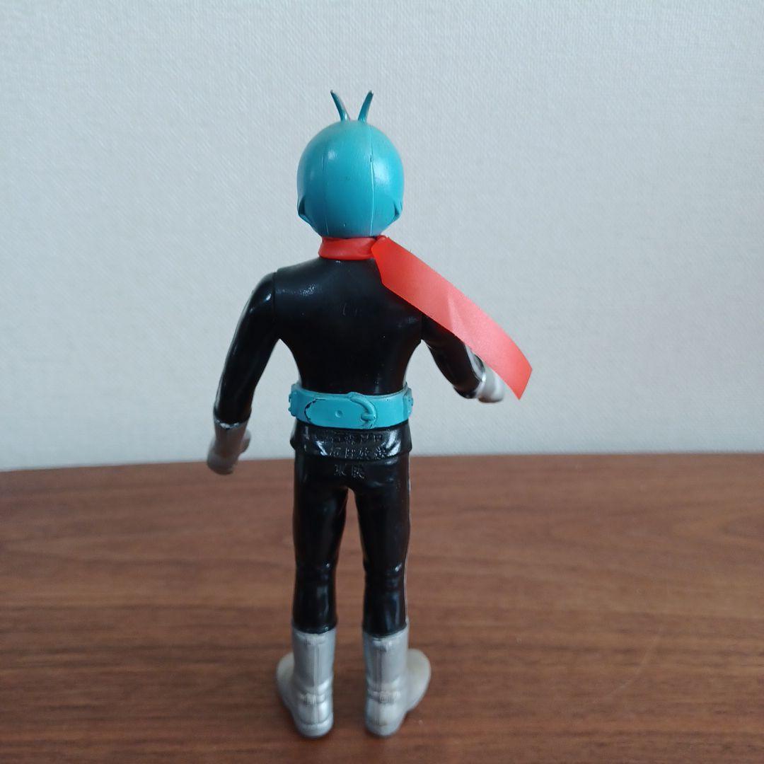 当時物　ポピー（バンダイ）製「仮面ライダー」希少ソフビフィギュア５体セット