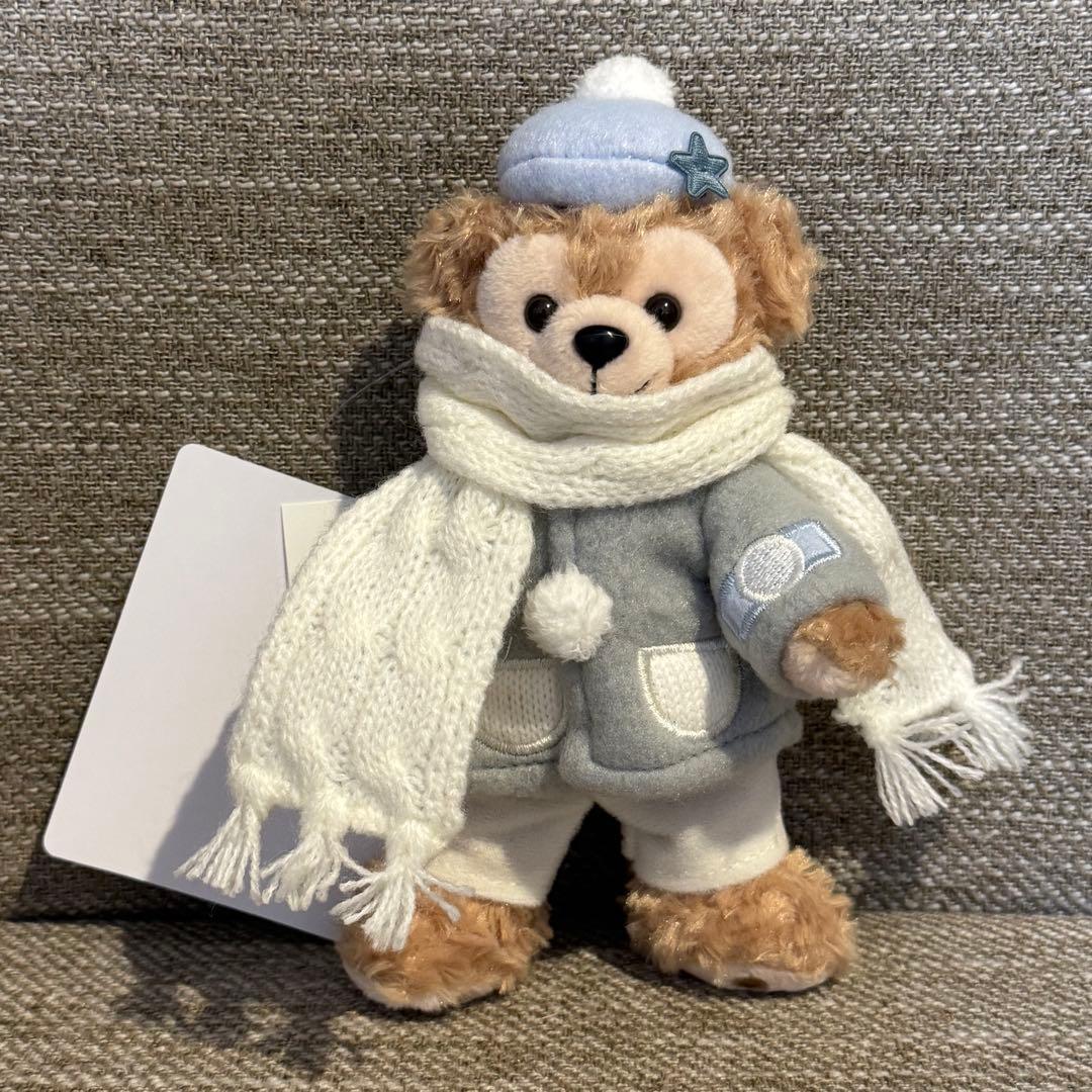 ダッフィー ダンシングスノーフレークス ぬいぐるみバッジ