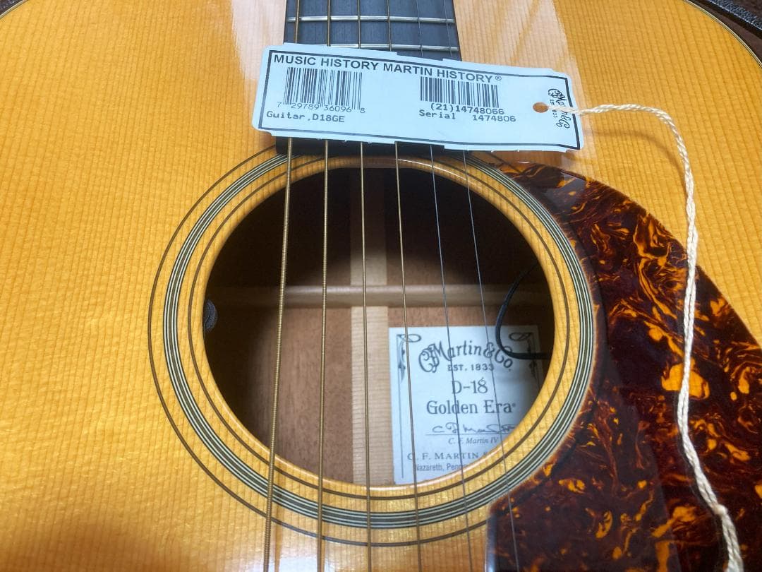 Martin D-18 GE 2011年製　L.R. Baggs iBeam搭載