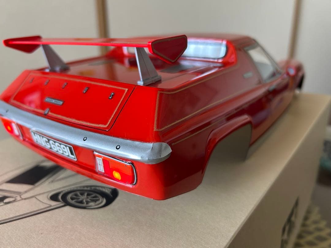 ロータスヨーロッパ　タミヤラジコンボディMシャーシ用