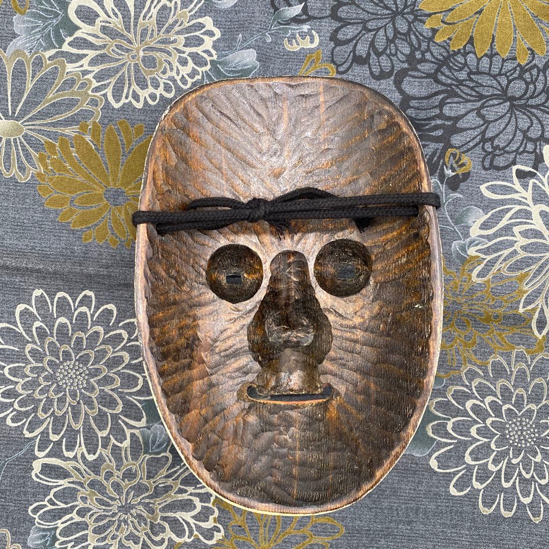 【希少】【美術品】【伝統芸能】能面 孫次郎 作者:辻高毅　先生