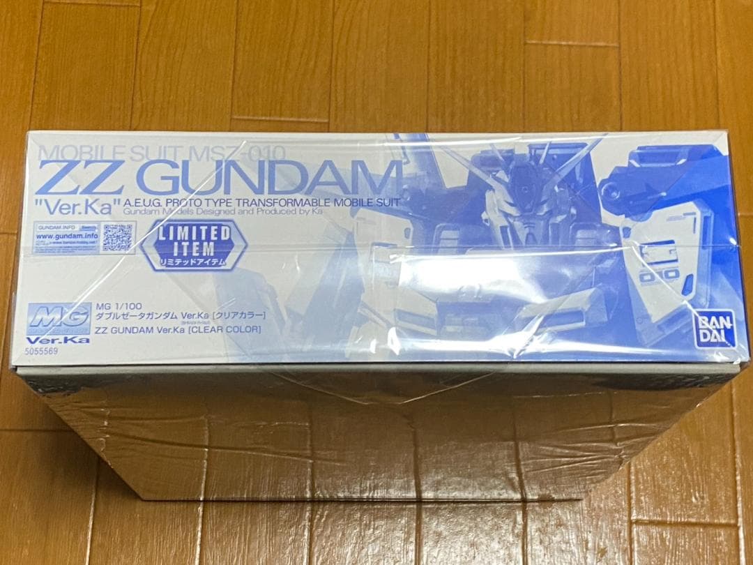 【未使用】機動戦士ガンダムZZ Ver.Ka [クリアカラー]MSZ-010