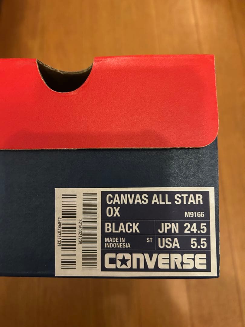[コンバース] CANVAS ALL STAR J OX BLACK