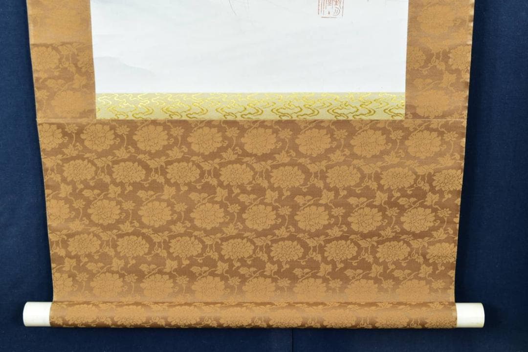 作者不詳/砧図/掛軸/名家伝来/AB-48