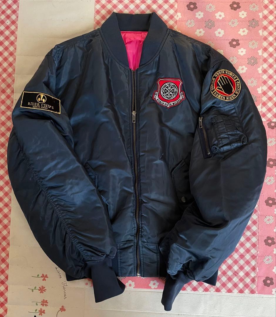 いまだけ値下げ！ 仮面ライダーウィザード MA-1 Lサイズ 入手困難品