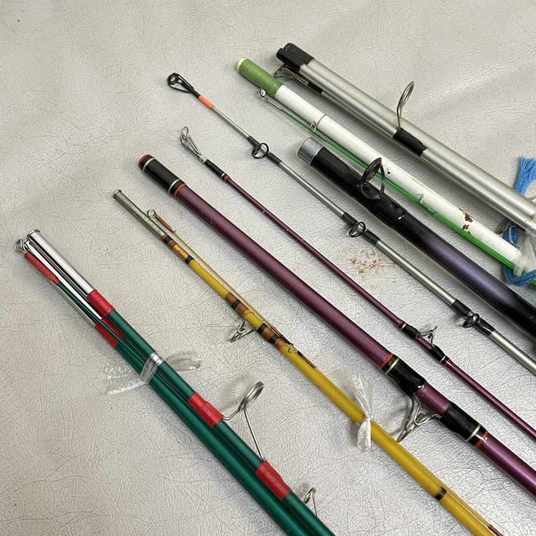 釣り竿 リール竿 投げ竿 まとめて 20本 ルアーロッド 差し込み式