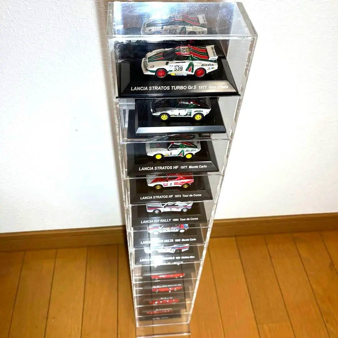 Cm’s 京商1/64ラリカーLANCIA FiatALFA12台セットケース付