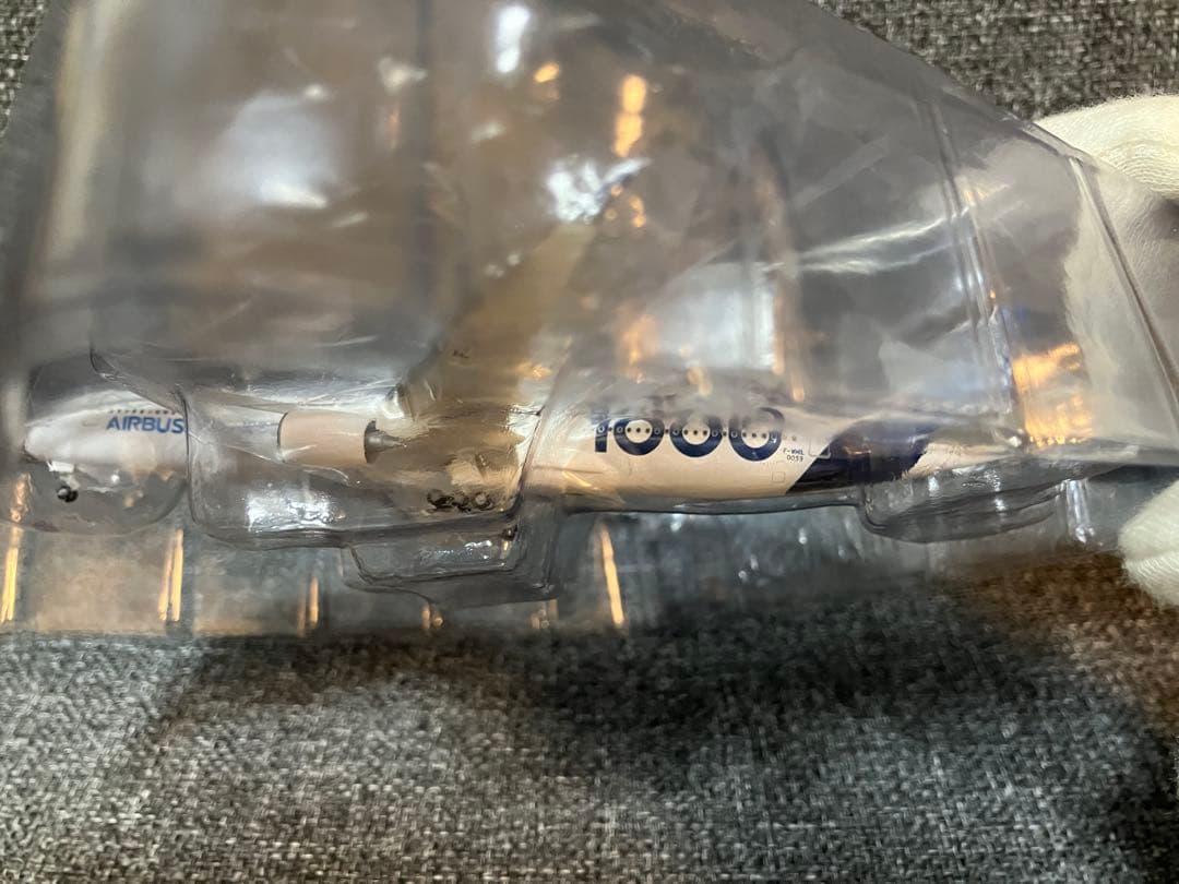 航空機・ヘリコプター AIRBUS350-1000 F-WMIL herpa 531047 1:500