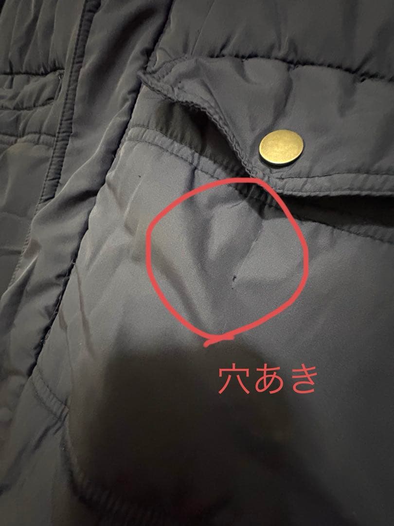 ルースイソンブラ ベンチコート ネイビー