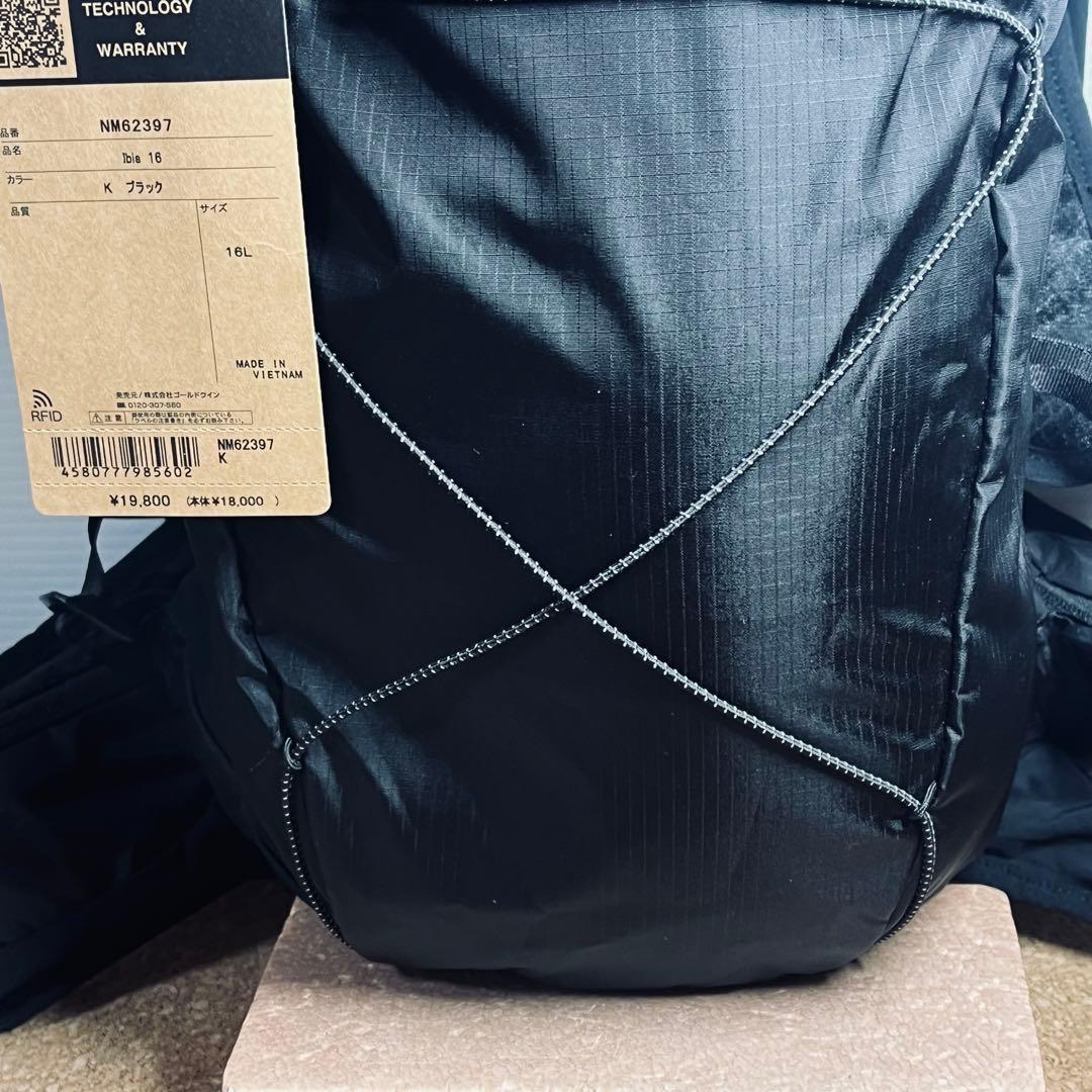 【未使用品】ザノースフェイス.リュック／トレランIBIS.16/NM6297