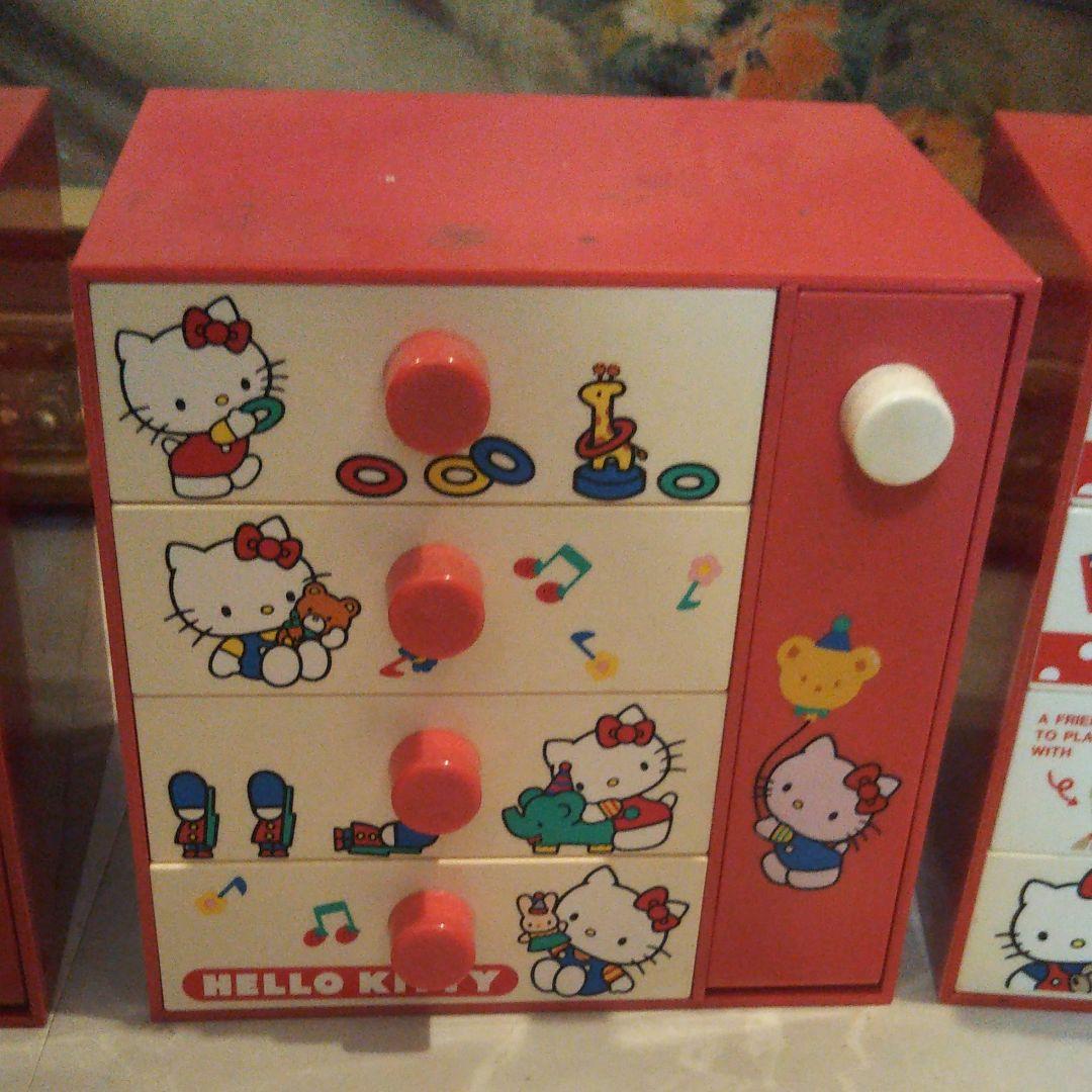 キティちゃん 初期 チェスト 引き出し 1975年1990年