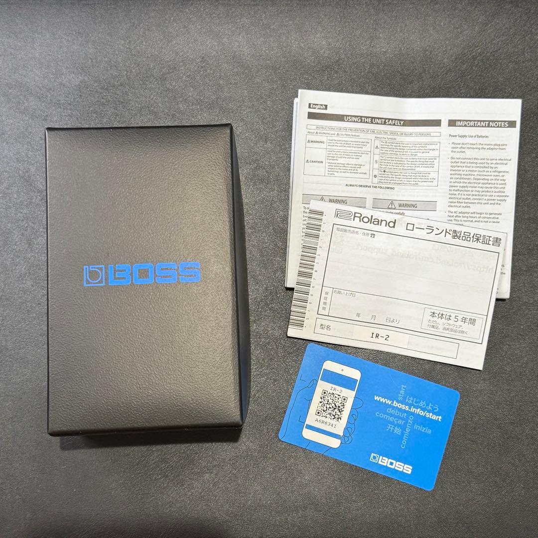 ギター BOSS IR-2 amp&cabinet