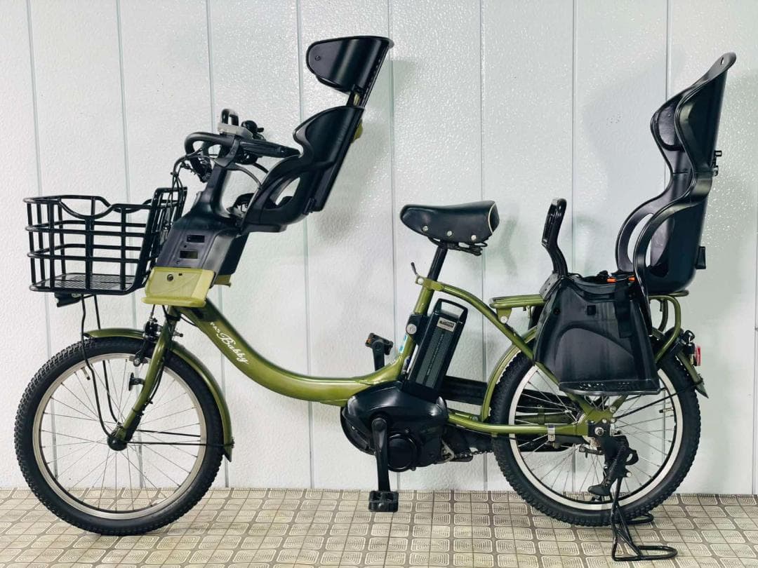 【YAMAHA】 20インチ子供乗せ電動アシスト自転車パスバビー2393