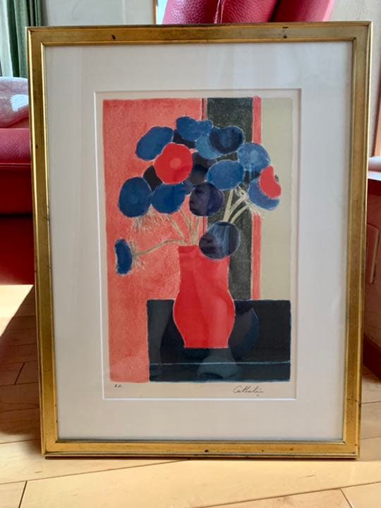 ベルナール　カトラン　リトグラフ