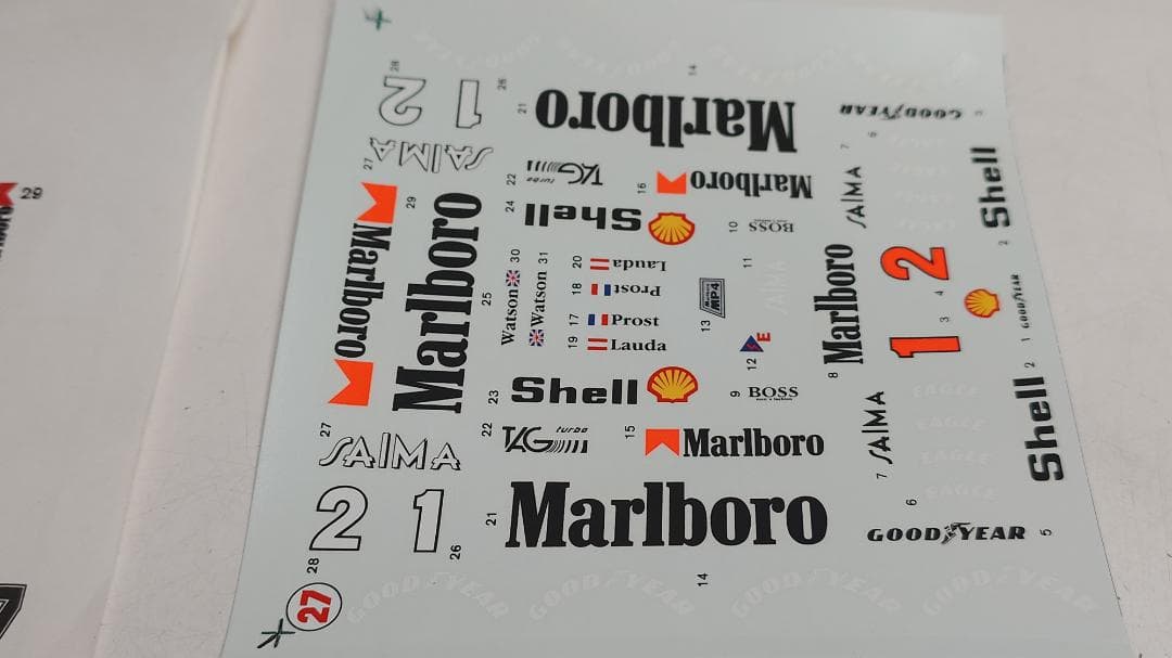 スタジオ27 マクラーレンMP4/2B 1985年