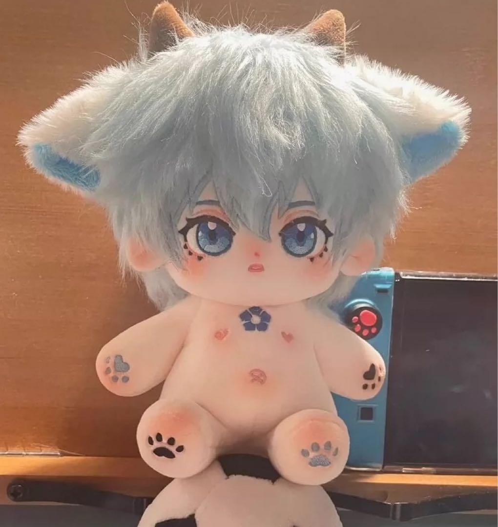 《水色髪水色目》大人気な激レア可愛い着せ替えぬいぐるみ《20cm》