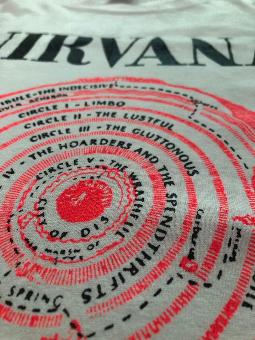 Special!!vintage⭐︎Nirvana ダンテ神曲地獄篇Tシャツ