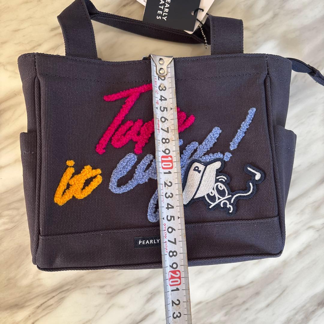 値下げ［新品］PEARLY GATES ダークグレー バッグ