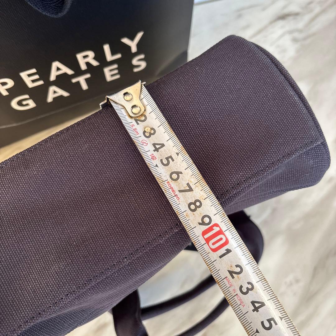 値下げ［新品］PEARLY GATES ダークグレー バッグ