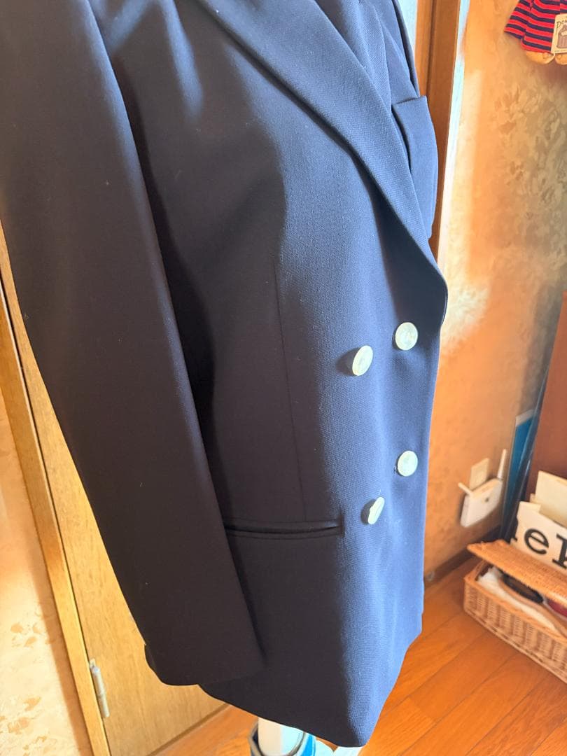 【新品未使用】日本製 ミラショーンスポーツ レディース高級ジャケット ネイビー