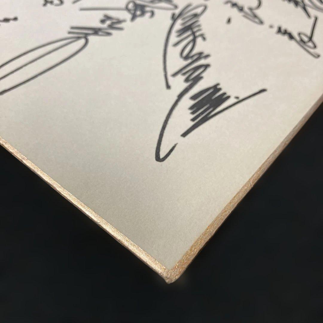 阪神タイガースサイン色紙　希少品