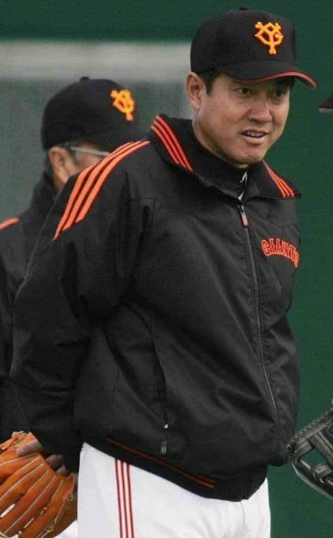 q q のりう 巨人軍ジャイアンツ2006年頃原辰徳監督時代グランドコート