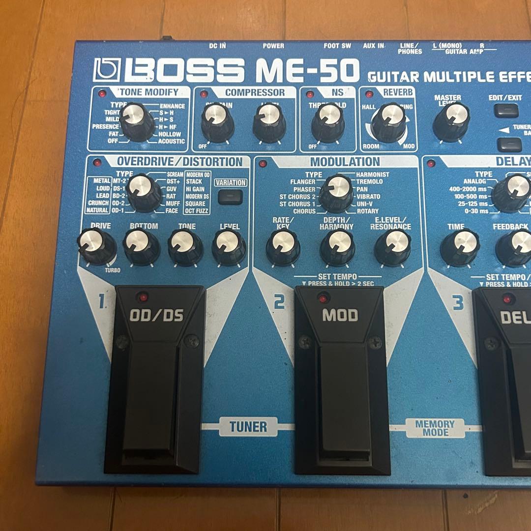 7/20までの出品！BOSS ギター マルチエフェクター ME-50