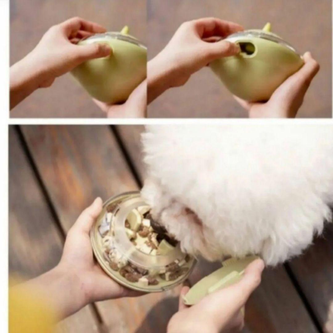 フードボウル✨2個セット　グリーン　早食い防止　留守番対策　ペット　犬　新品