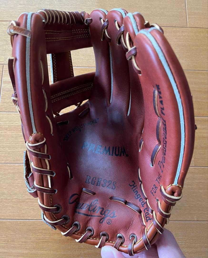 【激レア新品】ローリングスPREMIUM 硬式 内野手用グローブRGH32S