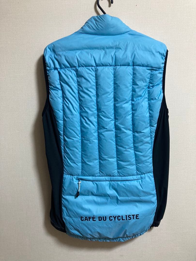 カフェドシクリステ　ALEXIA unisex ダウンジレ　L サイクルウエア