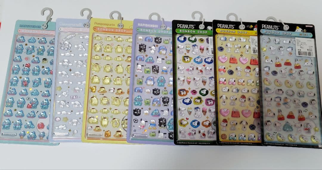 【正規品】ボンボンドロップシール　他２１枚