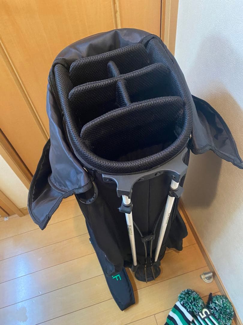 BEAMS GOLF スタンドキャディバッグ ブラック