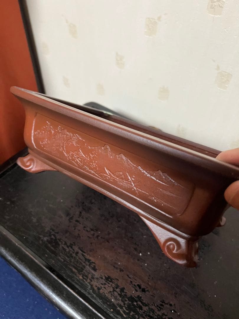 485 盆栽　盆栽鉢　植木鉢　和鉢　美芸