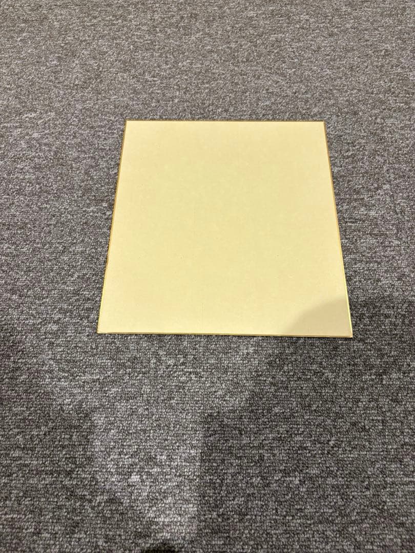 イチロー　オリックス時代の直筆サイン色紙　ゴーデングラブ