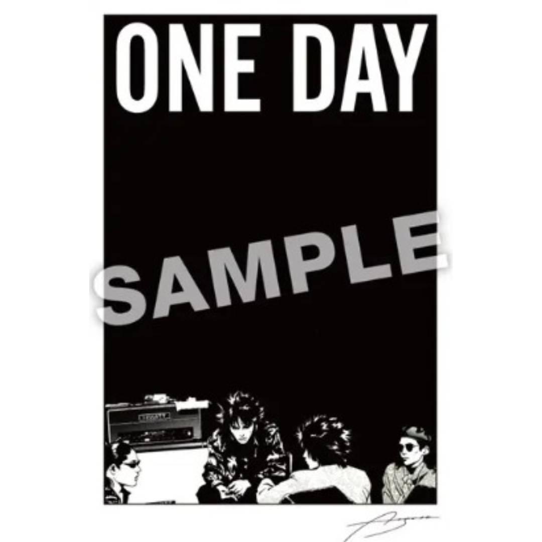 The Street Sliders コラボTシャツ 上條淳士・ワンデイ M