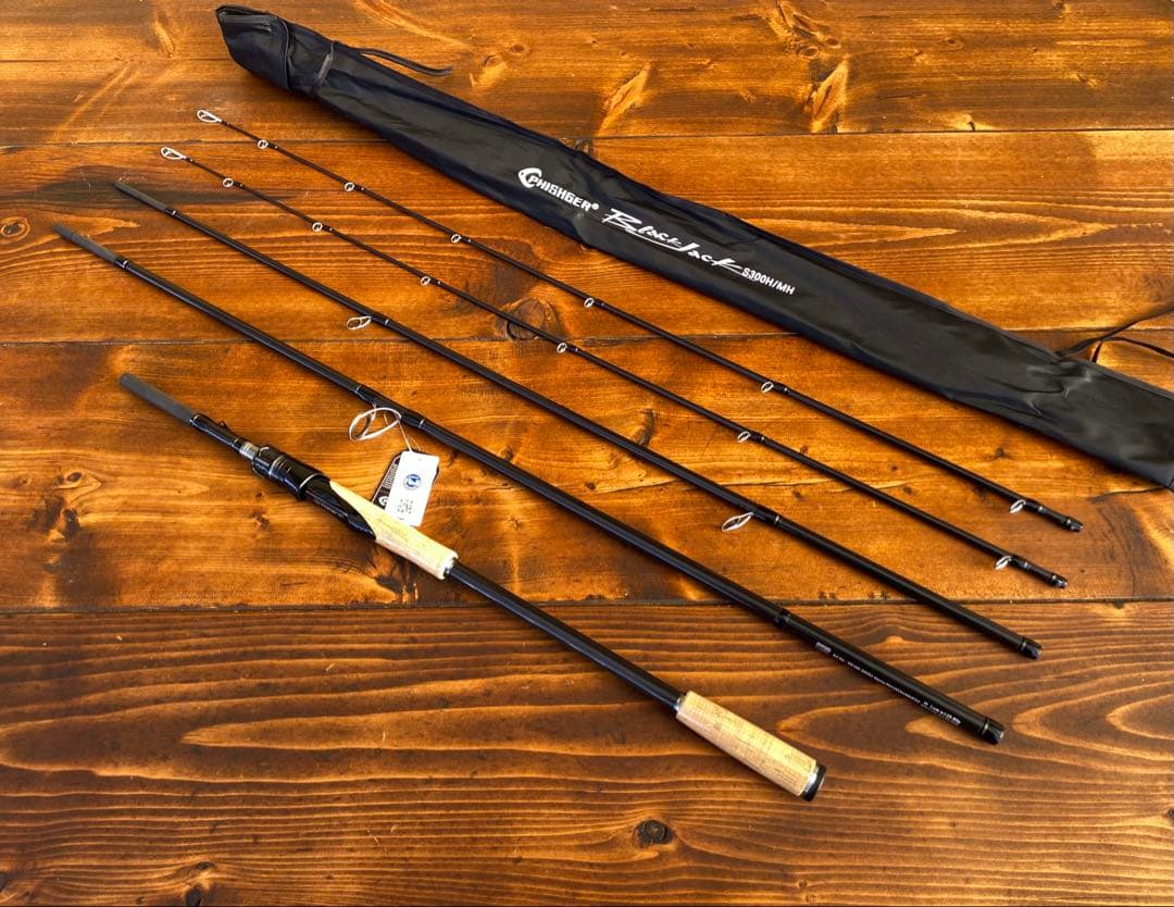 超軽量　カーボンロッド　ショアジギング 10ft 3M パックロッド　サーフ