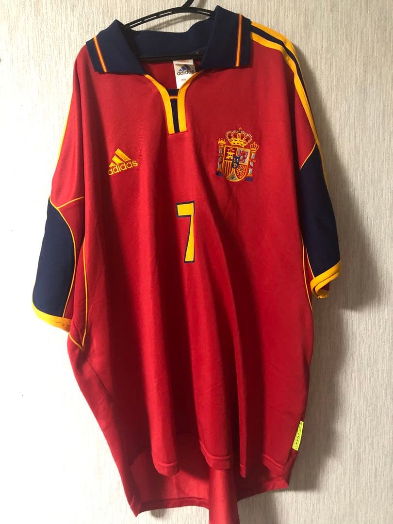 スペイン代表　2000 ラウール　ユニフォーム