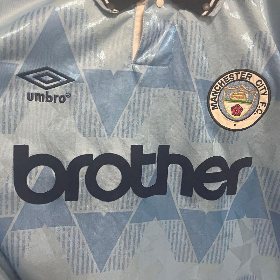 【激レア】90s umbro Manchester city ユニフォーム
