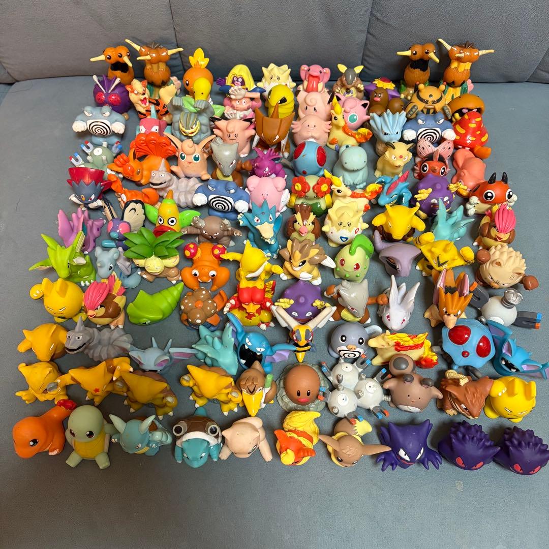 【ポケモン】初期 指人形・フィギュア・ソフビ 大量セット！ 絶版・希少品多数！