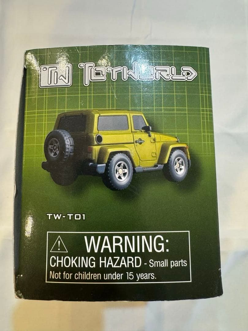 【値下】TAKARA toyworld jeep ラングラー　トランスフォーマー