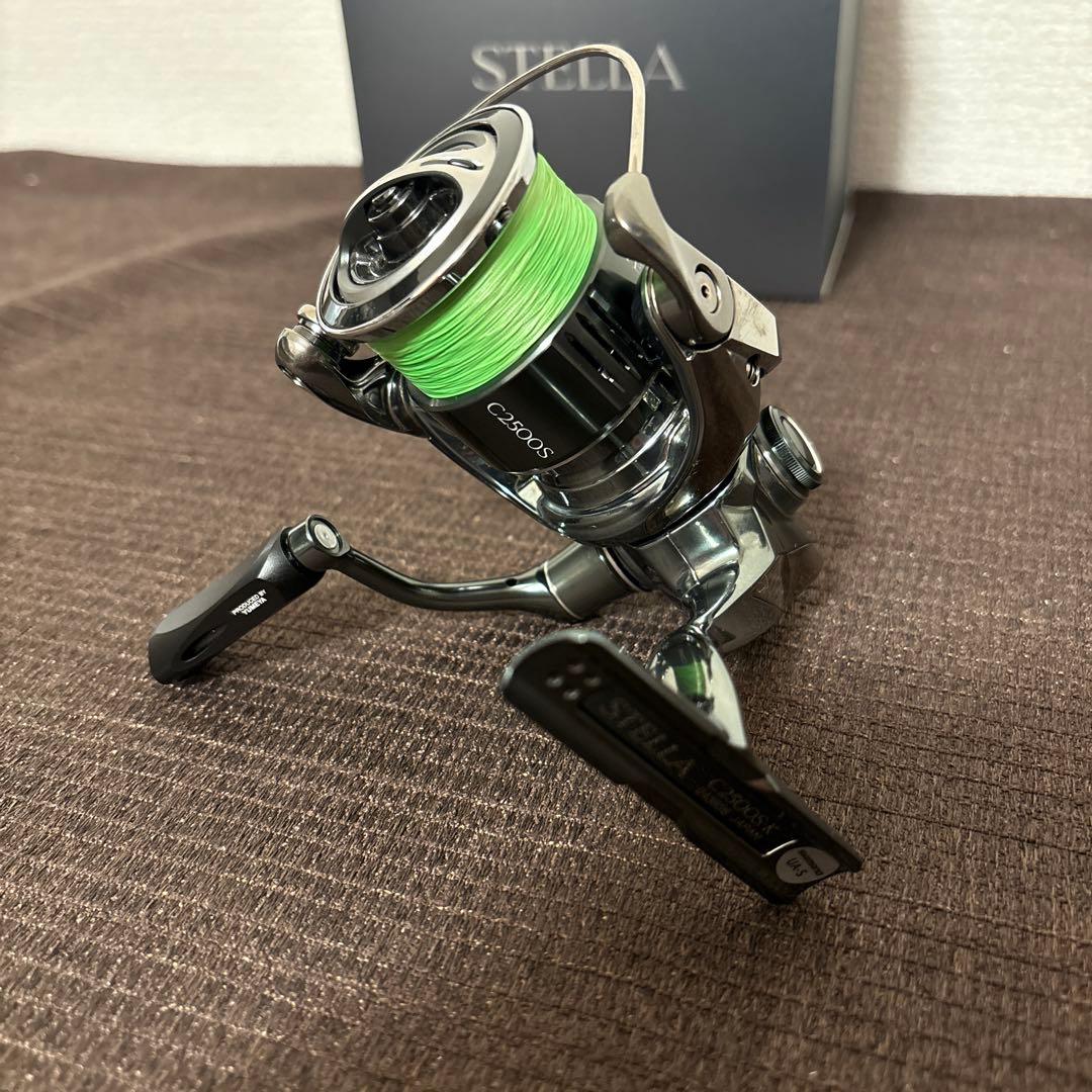 シマノ　22ステラ　c2500S 美品　センシティブアルミノブ