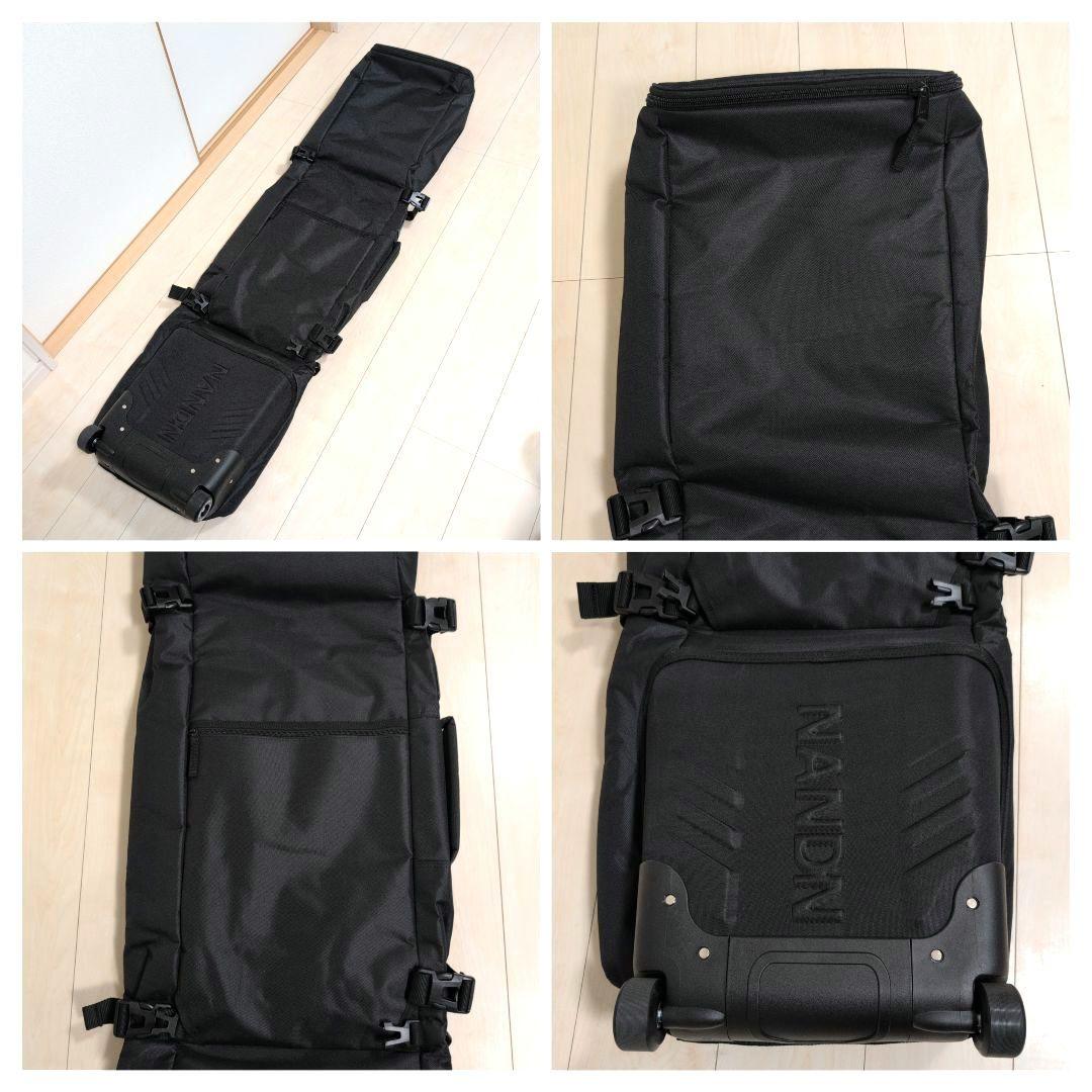 【極美品】スノーボードバッグ キャスター付き 伸縮可能 165-177cm 対応