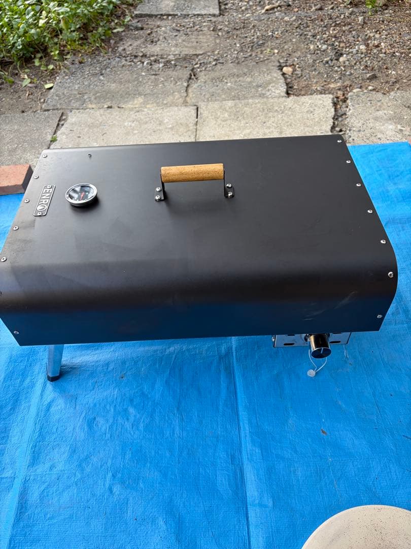 ENRO ポータブルガス式ピザ窯　温度計付き