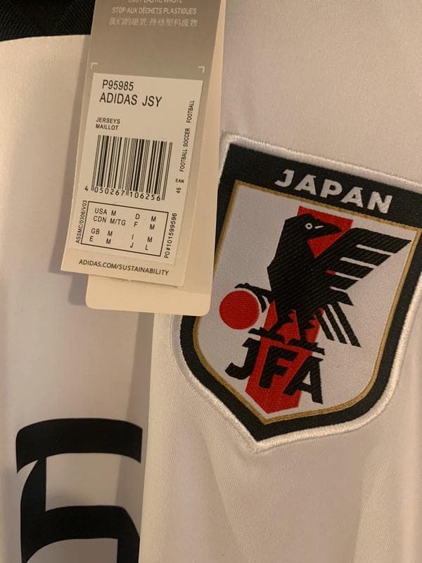 【新品タグ付・直筆サイン】日本代表 2022 アウェイ ユニフォーム 鎌田大地