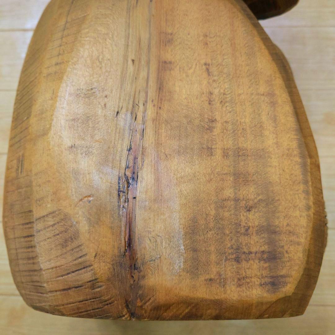 新春特価◆大黒様木彫大黒天像◆製作者在銘刻印有り◆高さ約41cm重量約7.5kg