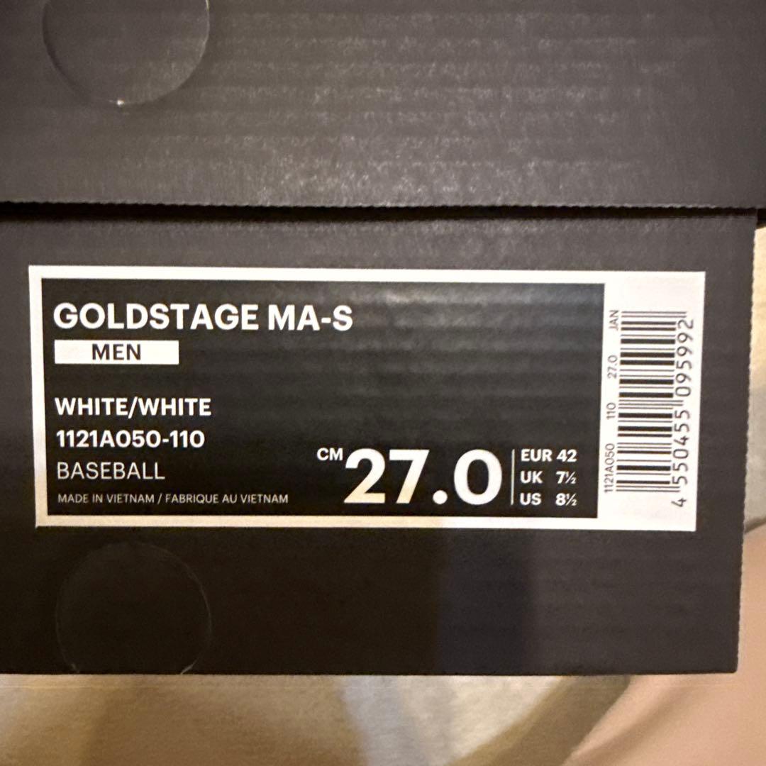 ★新品未使用★アシックス asics GOLDSTAGE MA-S 27cm