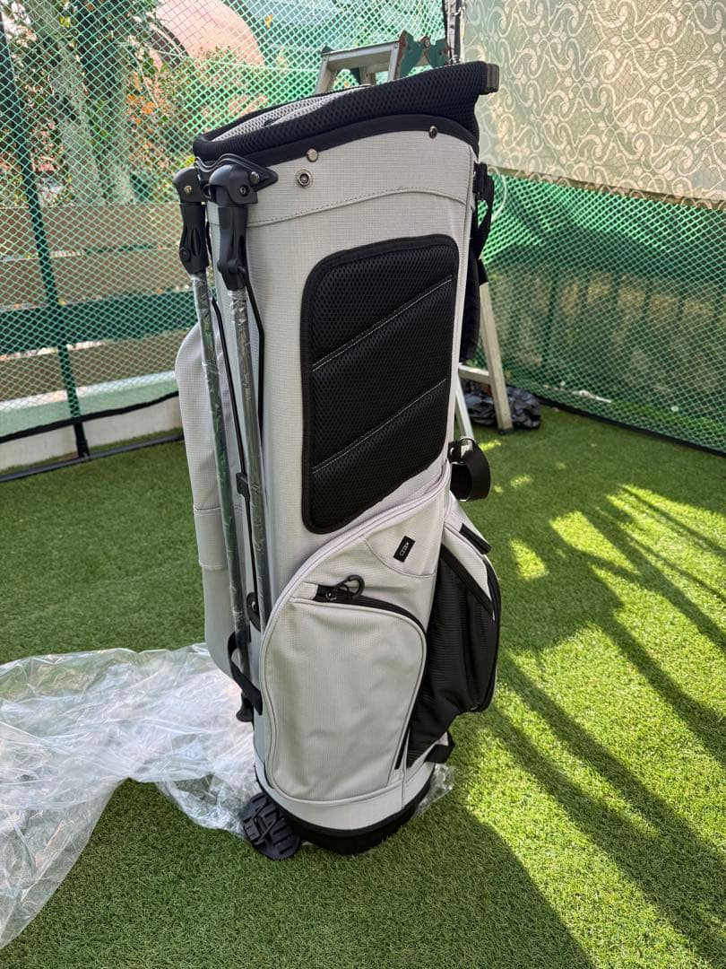 新品 LOVACE 14分割 軽量 キャディバッグ ゴルフ バッグ グレー