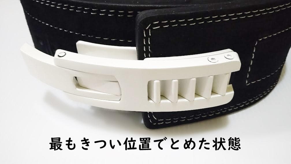 (M)新開発・本牛革アジャスタブルレバーアクションベルト10mm